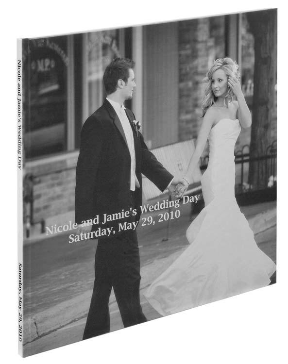 Photo Wrap Hard Cover 115 x 115 Square Wedding Photo Book