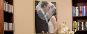Wedding canvas print